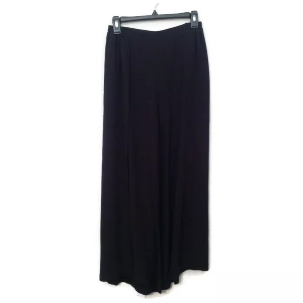 Eskandar Pants Silk Flowing Palazzo Hakama Samurai